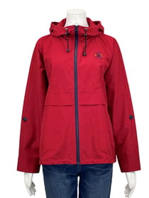 【サンプル】フード付きタフタブルゾン