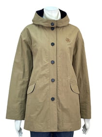 【サンプル】フード風衿ナイロンコート