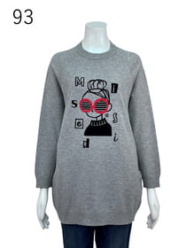 【サンプル】オーバーサイズチュニックニット