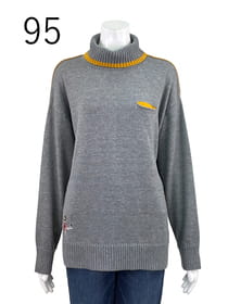 【サンプル】カシミヤ混Aラインニットプルオーバー