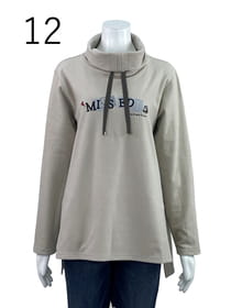 【サンプル】起毛ハイネックプルオーバー