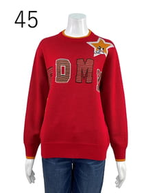 【サンプル】カラフルロゴニットプルオーバー