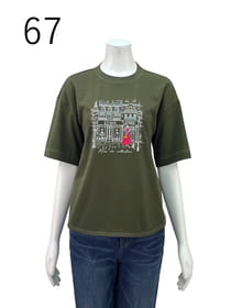 【サンプル】総刺繍クルーネック　カットソー