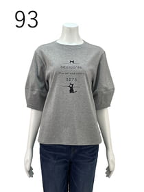 【サンプル】袖切り替パフスリーブ　カットソー