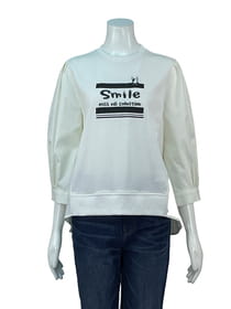 【サンプル】布帛袖ドッキング カットソープルオーバー