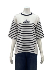 【サンプル】ハニカムボーダー　カットソープルオーバー