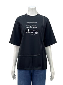 【サンプル】切替デザインスリット入り　プルオーバー