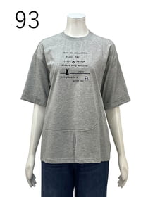 【サンプル】切替デザインスリット入り　プルオーバー