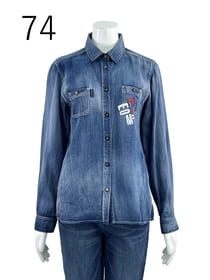 【サンプル】2.5オンス　デニムシャツ