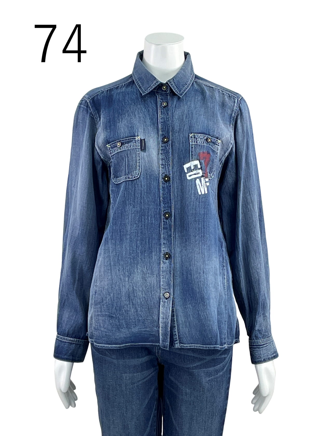 【サンプル】2.5オンス デニムシャツ