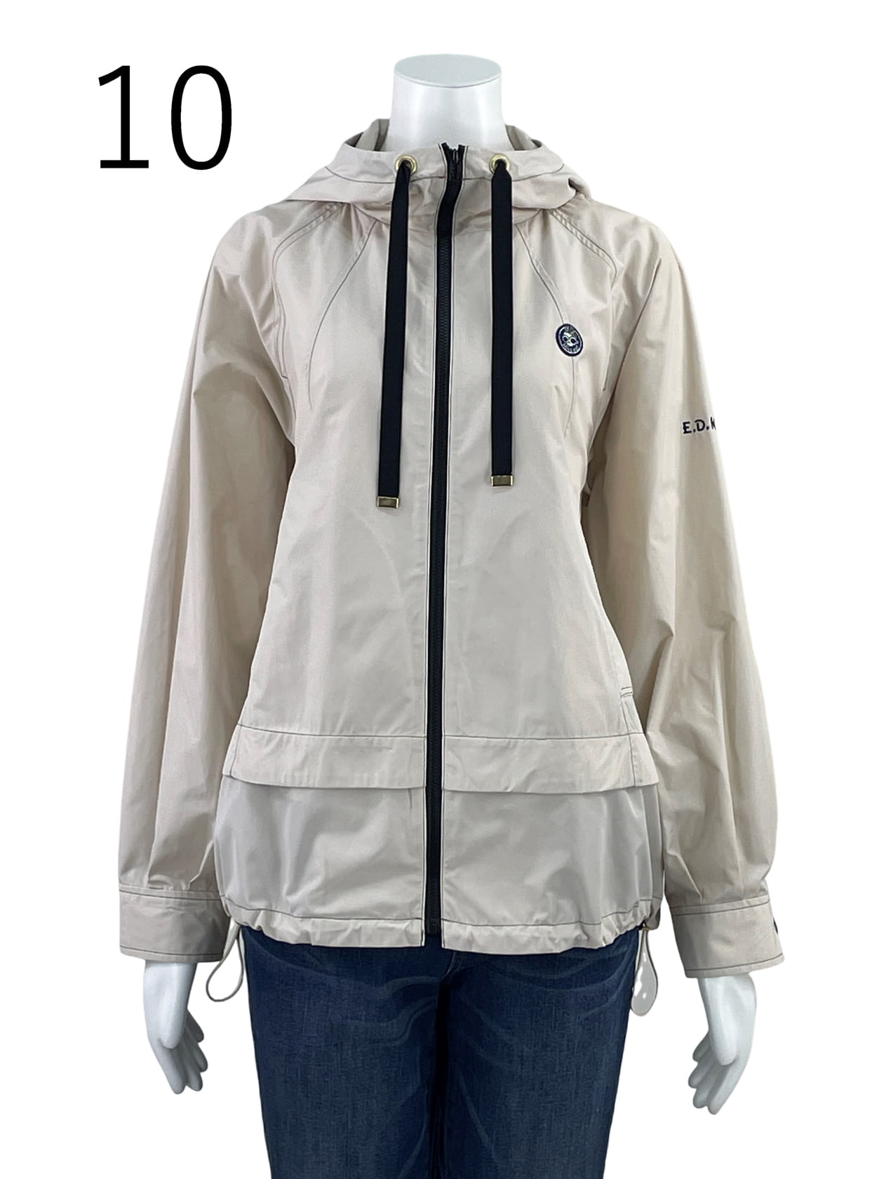 【サンプル】フード付き ブルゾン