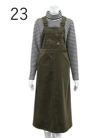 【サンプル】コーデュロイ・ジャンパー　スカート