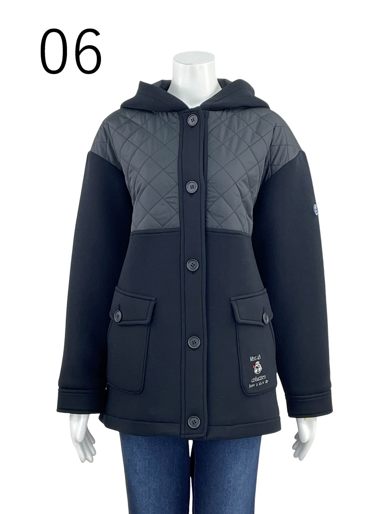 【サンプル】ダンボール&キルティングコート