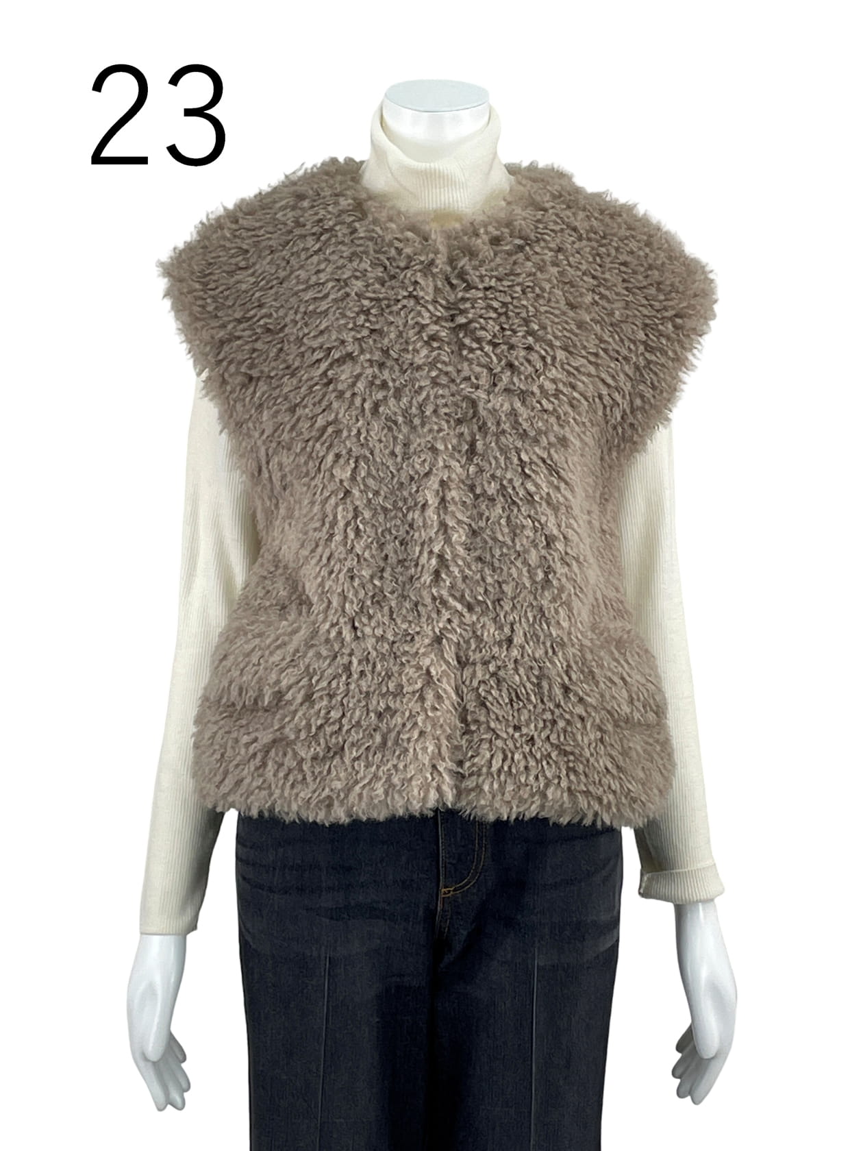 【サンプル】フレンチスリーブ・ベスト