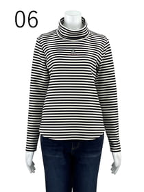 【サンプル】ポンチボーダー・カットソープルオーバー