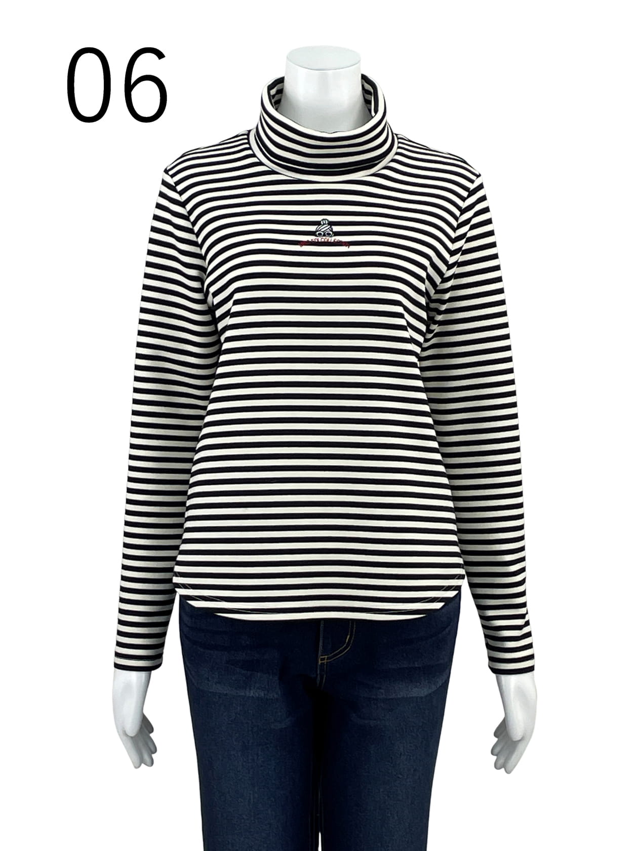 【サンプル】ポンチボーダー・カットソープルオーバー