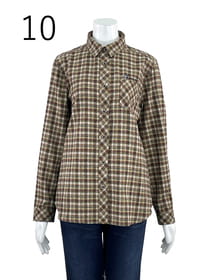 【サンプル】起毛チェック　シャツ
