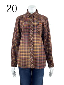 【サンプル】起毛チェック　シャツ