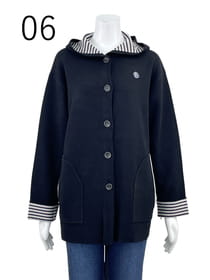 【サンプル】接結ジャガード編みニット　ジャケット