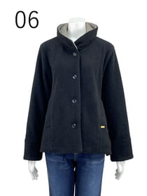 【サンプル】フード風衿スライバー　ジャケット