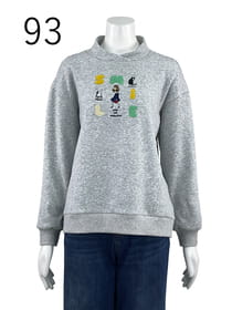 【サンプル】ボンバージャージサガラ刺繍　プルオーバー