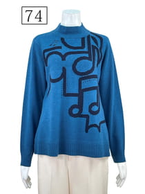 【サンプル】カシミヤラインプルオーバー