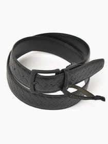 ALLBLACK ベルト　キルティング型押し