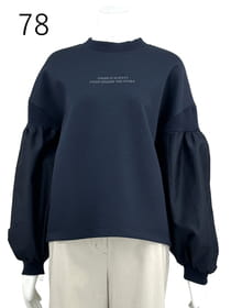 綿混ダンボールロゴ カットソー