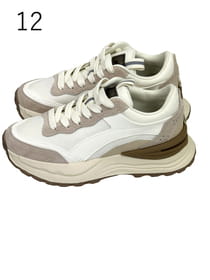 スエードコンビ ダッドソール スニーカー