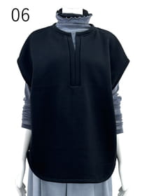 フレンチテリー裏起毛 ベスト