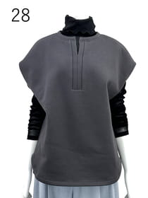 フレンチテリー裏起毛 ベスト