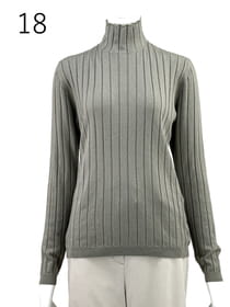 コージーニット ハイネック・インナープルオーバー