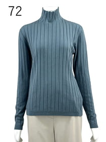 コージーニット ハイネック・インナープルオーバー