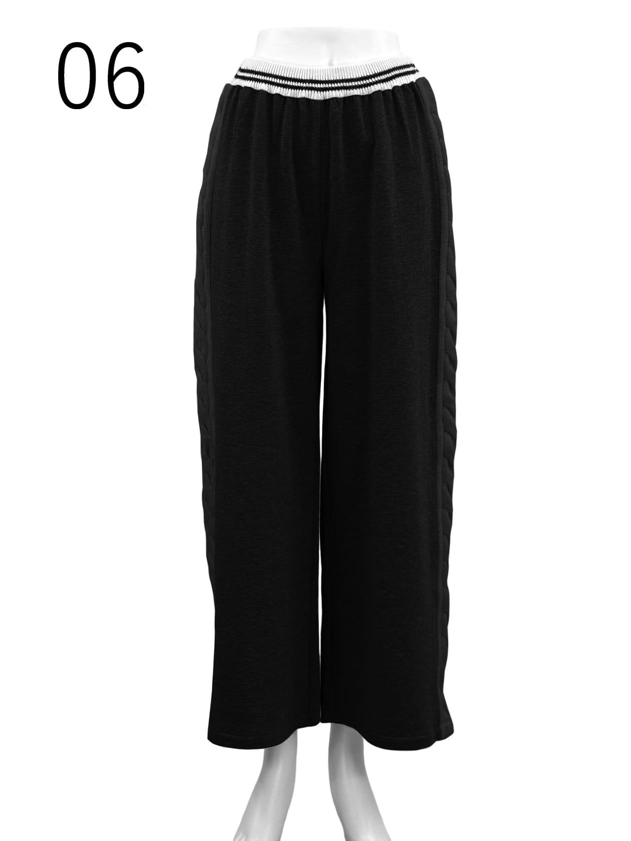 フレンチテリー×ニット・コンビパンツ