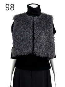 カーリーファー・ショートベスト