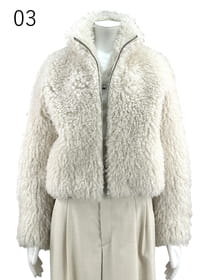 カーリーファー・ショートブルゾン