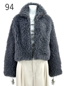 カーリーファー・ショートブルゾン