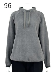 レーヨン混 フリースプルオーバー