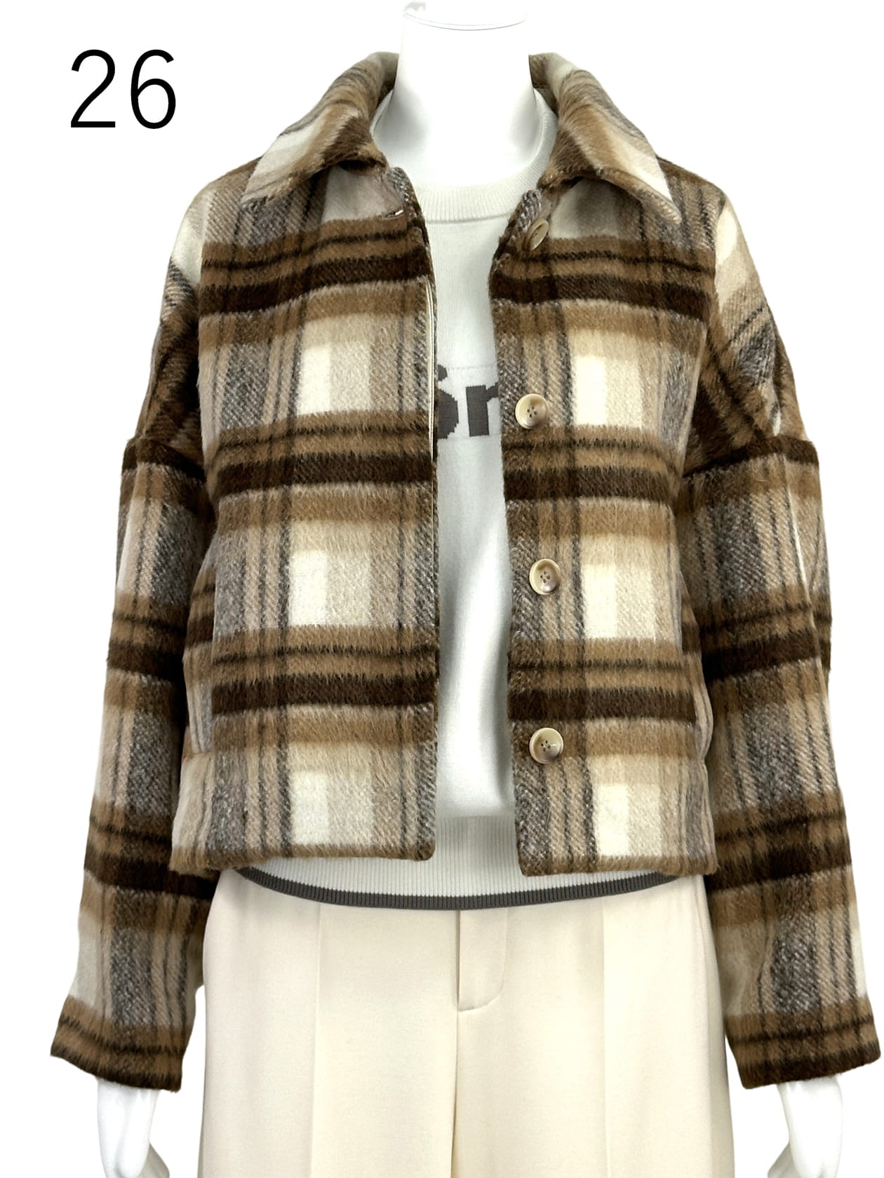 ビッグチェック CPOジャケット