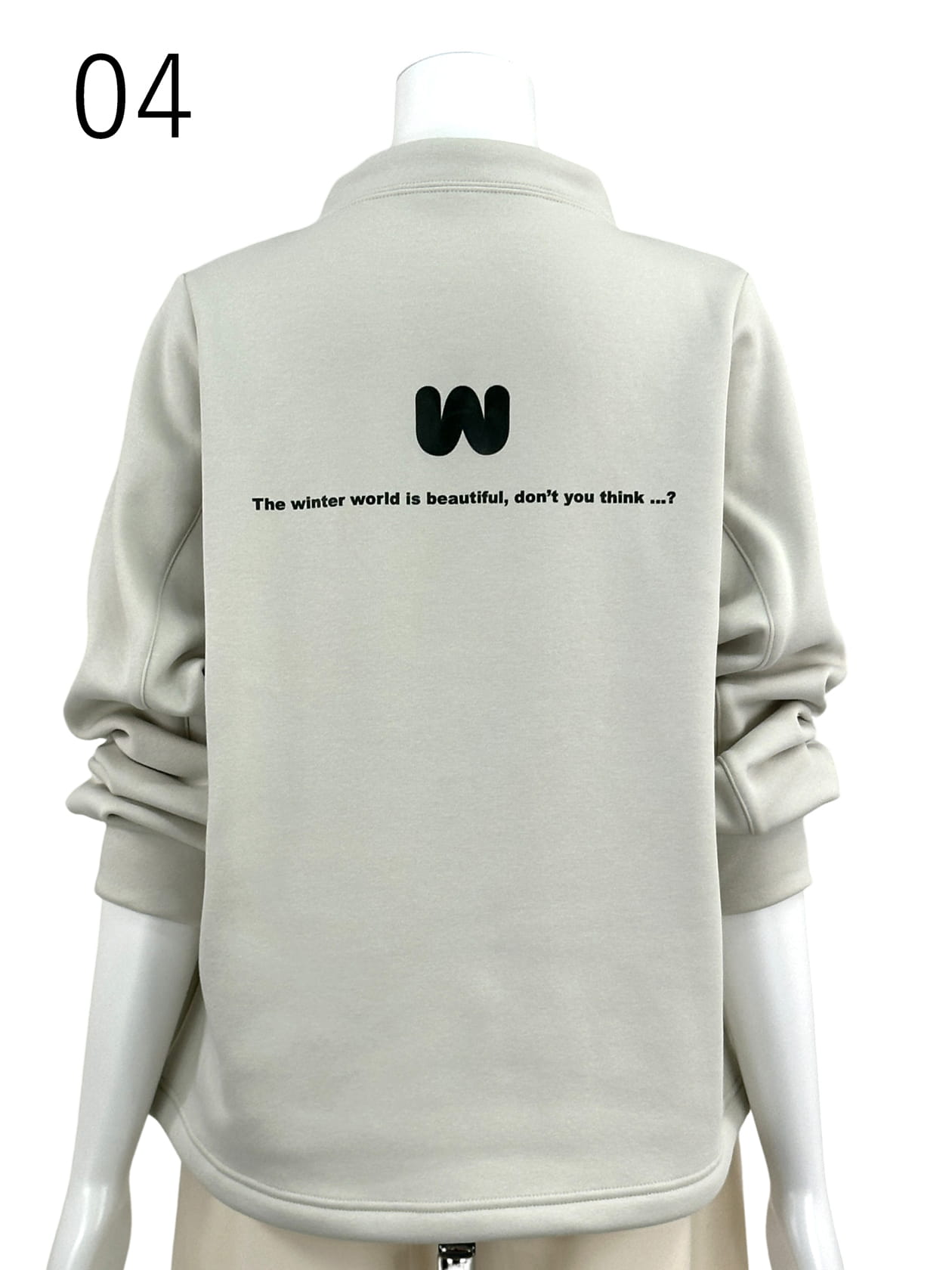 バックロゴ プルオーバー