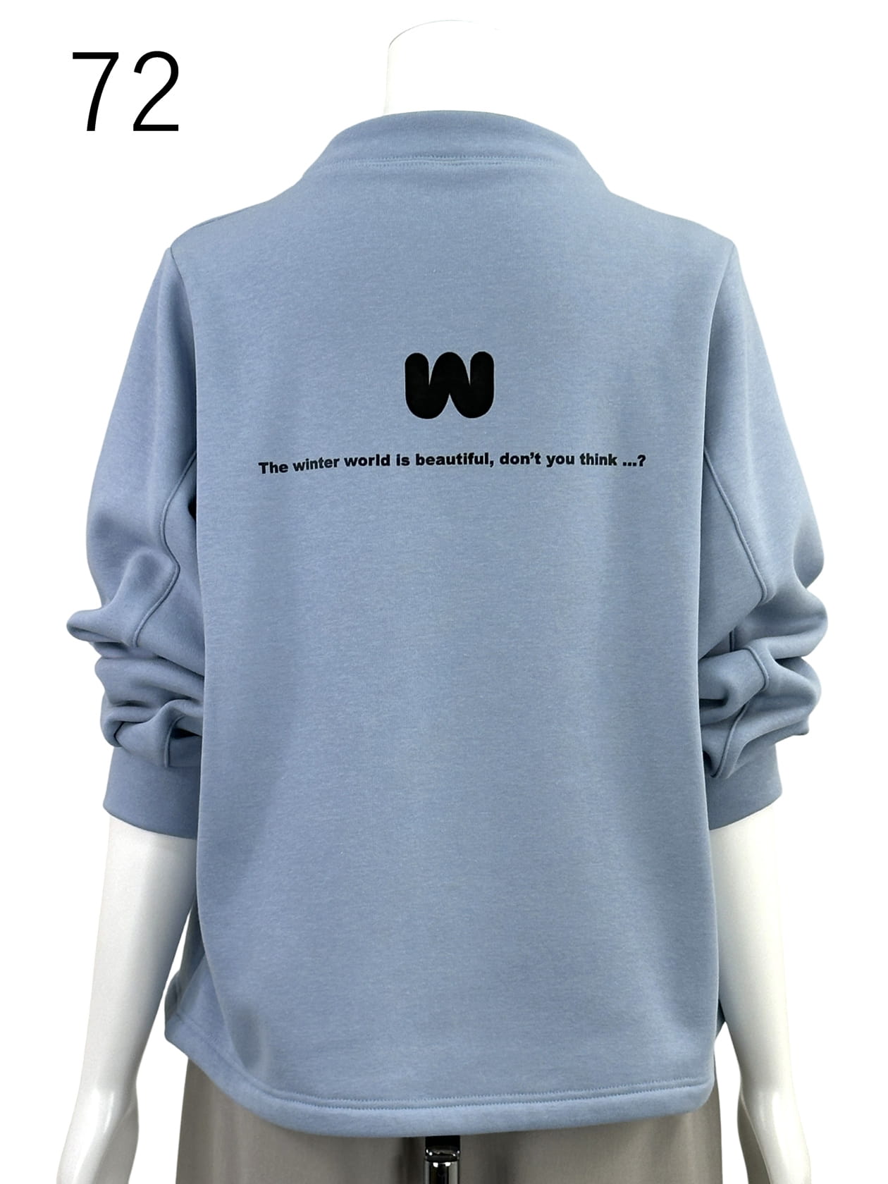 バックロゴ プルオーバー