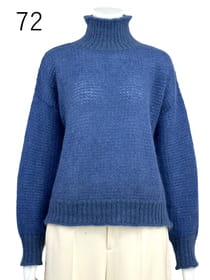 モヘア ハイネック プルオーバー