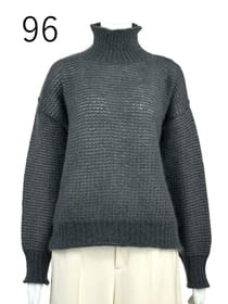 モヘア ハイネック プルオーバー