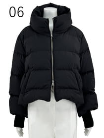 コクーンシルエット ショートダウンジャケット