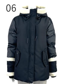 ボアトリミング ダウンコート