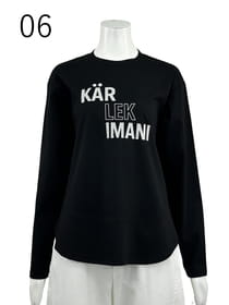 ロゴ 綿スムースカットソー