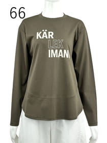 ロゴ 綿スムースカットソー