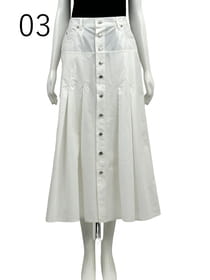 サファリ プリーツスカート