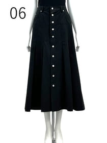 サファリ プリーツスカート