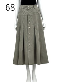 サファリ プリーツスカート